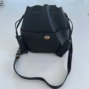 Coach black bag. This was purchased at the Coach store, not an outlet bag.